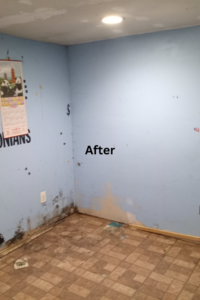 A room cleared of clutter and junk after a professional removal service by Grab n Haul Group in Philadelphia, PA.