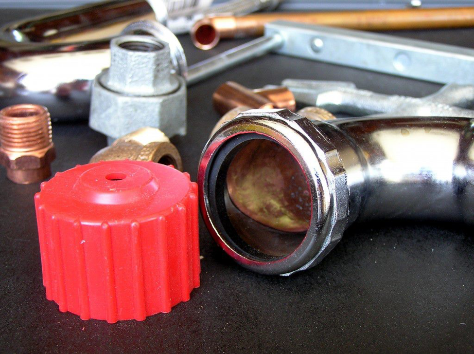 Various plumbing parts and fittings used by City Plumbing in Philadelphia, PA