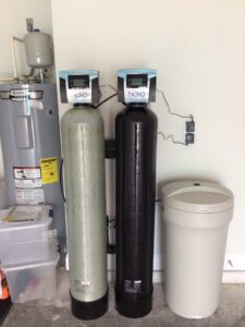 Installation of a water softener system and water heater by David Gray- Electrical Plumbing Heating & Air in Jacksonville, FL
